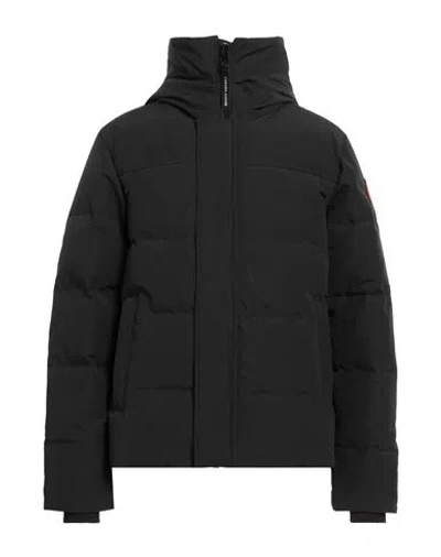 CANADA GOOSE CANADA GOOSE MAN PUFFER BLACK SIZE S POLYESTER, COTTON