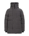 Canada Goose Man Puffer Lead Size M Polyester, Cotton In Grey