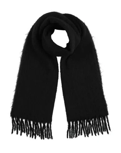 Canada Goose Man Scarf Black Size - Alpaca Wool, Polyamide