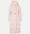 Canada Goose Marlow Belted Down Coat In Pink Quartz