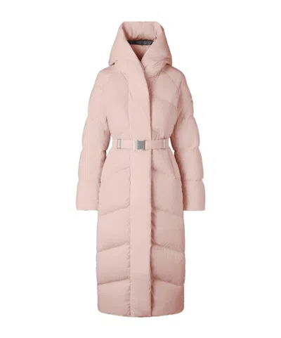 Canada Goose Marlow Parker Down Jacket In Nude