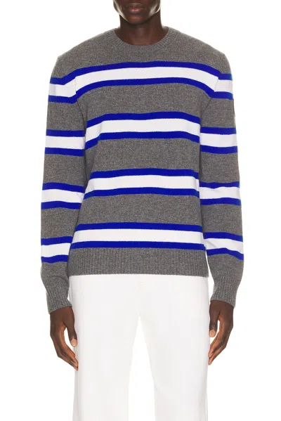Canada Goose Matawin Striped Wool Sweater In Gray