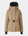 Canada Goose Mckenna Belted Utility Jacket In Desert Sand