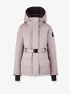 Canada Goose Mckenna Belted Utility Jacket In Pink