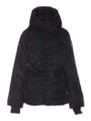 Canada Goose Green Performance Satin Mckenna Jacket In Black