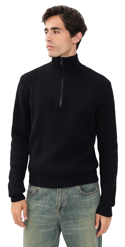 Canada Goose Mckinney 1/4 Zip Sweater Black
