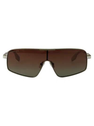 Canada Goose Medium Green 6 Titanium Sunglasses In Brown