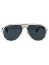 Canada Goose Medium Grey 2 Metal Sunglasses In White