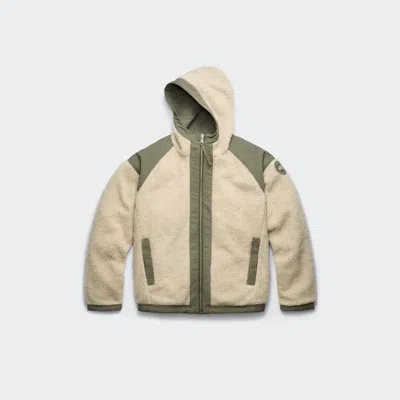 Canada Goose Men's Alberni Reversible Fleece Bomber In Brown