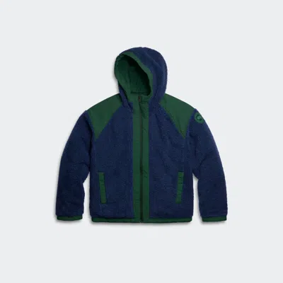 Canada Goose Men's Alberni Reversible Fleece Bomber In Blue