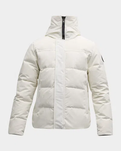 Canada Goose Men & Apos;s Macmillan Down Parka In White