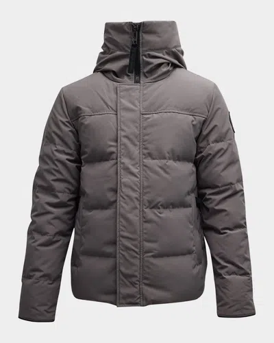 Canada Goose Men & Apos;s Macmillan Down Parka In Black