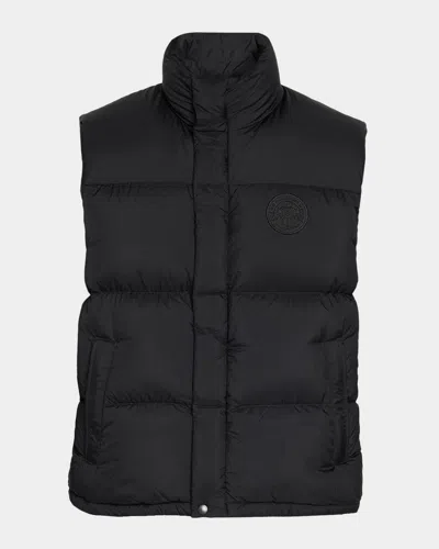 Canada Goose Men & Apos;s Sterling Down Puffer Vest In Black - No
