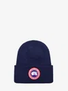 Canada Goose Arctic Disc Wool Beanie In Blue
