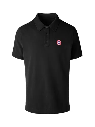 Canada Goose Lanvin Grey Embroidered Logo Cotton Sweatshirt In Black