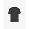 Canada Goose Mens Black Gladstone Brand-patch T-shirt