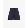 Canada Goose Mens Black Killarney Straight-leg Relaxed-fit Shell Shorts In Black