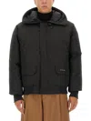Canada Goose Paradigm Chilliwack Black Label 625 Fill Power Down Bomber Jacket In Animal Print