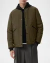 Canada Goose Boswell Water Repellent Reversible 750 Fill Power Down Liner Jacket In Military Green