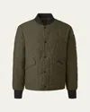 Canada Goose Men's Boswell Reversible Liner Jacket In Military Green