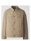 Canada Goose Burnaby Tech Fabric Jacket For Men In Desertsand
