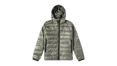 Pre-owned Canada Goose Men's  Crofton Hoodie In Sagebrush