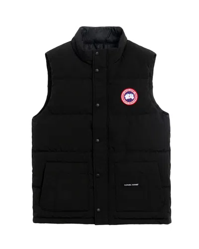 Pre-owned Canada Goose Men's  Freestyle Crew Vest In Black