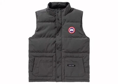 Pre-owned Canada Goose Men's  Freestyle Crew Vest In Graphite