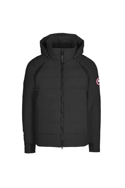 Pre-owned Canada Goose Men's  Hybridge Base Down Jacket Matte Finish Jacket In Black