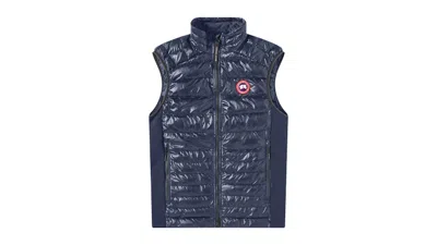 Pre-owned Canada Goose Men's  Hybridge Lite Vest In Atlantic Navy Blue