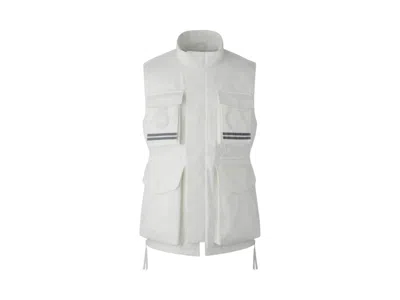 Pre-owned Canada Goose Men's  Journey Vest In White