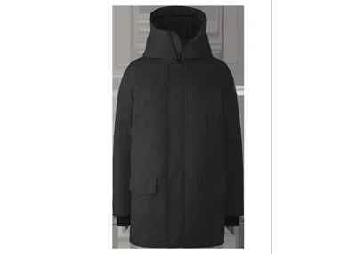 Pre-owned Canada Goose Men's  Label Langford Parka Jacket In Black
