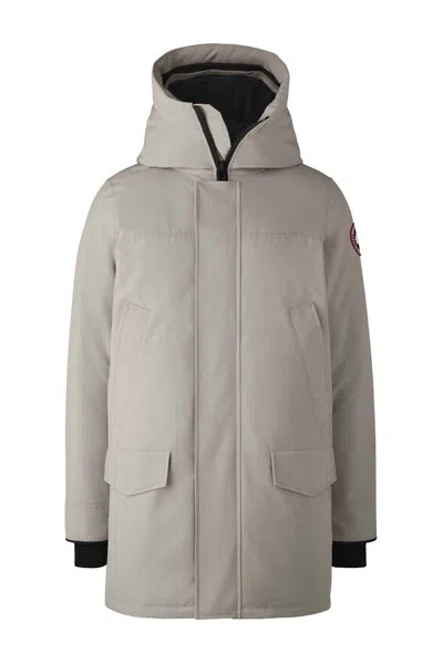 Pre-owned Canada Goose Men's  Langford Parka In Jacket Limestone