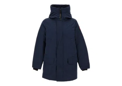Pre-owned Canada Goose Men's  Langford Parka In Jacket Navy Blue