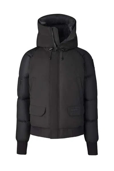 Pre-owned Canada Goose Men's  Paradigm Bomber In Black Label