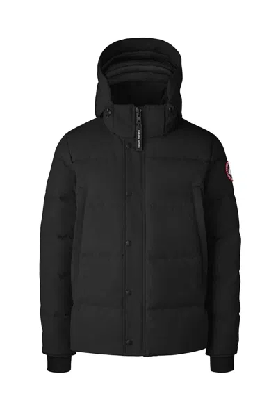 Pre-owned Canada Goose Men's  Wyndham Parka In Jacket Black