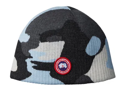 Pre-owned Canada Goose Men's  X Nba X Kidsuper Studios Toque Beanie In Landscape Print