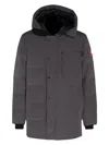 Canada Goose Men's Carson Hooded Short Parka In Gray