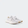 Canada Goose Cascade Leather Mesh Panel Sneakers In White