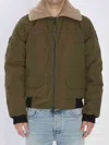 Canada Goose Men Chilliwack Aviator Bomber Jacket In Green