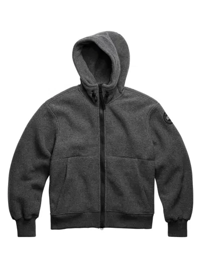 Canada Goose Men's Chilliwack Kind Fleece Bomber Jacket In Gray