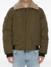 Canada Goose Men Chilliwack Aviator Bomber Jacket In Green