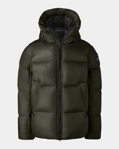 Canada Goose Crofton Puffer Down Jacket In Volcano-volcan | ModeSens
