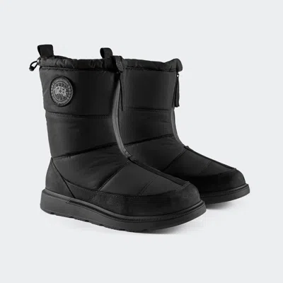 Canada Goose Men's Crofton Fold-down Puffer Boot In Black