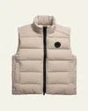Canada Goose Crofton Quilted Panel Vest In Brown