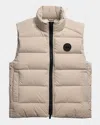 Canada Goose Crofton Quilted Panel Vest In Neutral