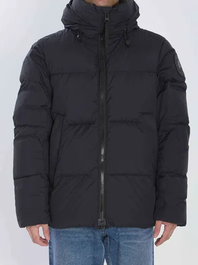Canada Goose Men Crofton Puffer Jacket In Black