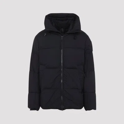 Canada Goose Men's Crofton Puffer Matte Jacket In Black