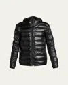Canada Goose Crofton Quilted Shell-down Hooded Jacket In Black