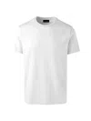 Canada Goose Short Sleeve Crew Neck T-shirt With Rib-knit In White